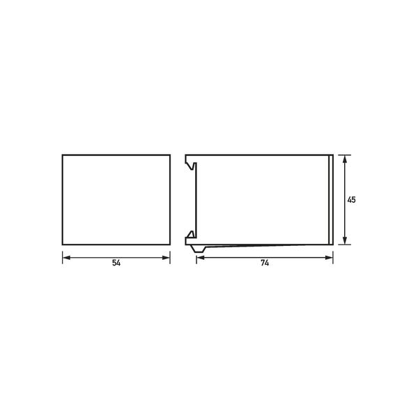 Cover kit 4-gang, complete A404TSAPANM14 image 13