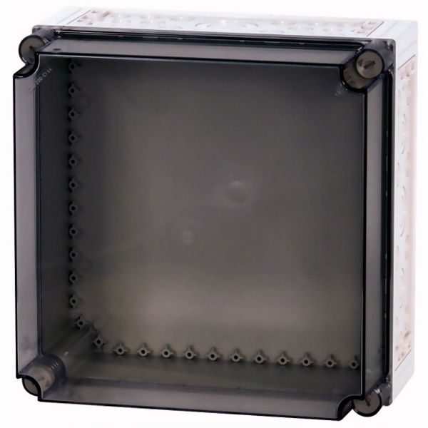 Insulated enclosure, +knockouts, HxWxD=375x375x225mm image 1