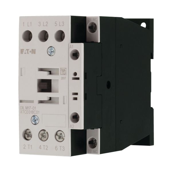 Contactor, 3 pole, 380 V 400 V 7.5 kW, 1 NC, 220 V 50/60 Hz, AC operation, Screw terminals image 6