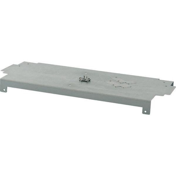 Partition, NZM4, fixed mounted design, cable connection area/busbar area, WxD = 600 x 600 mm image 2