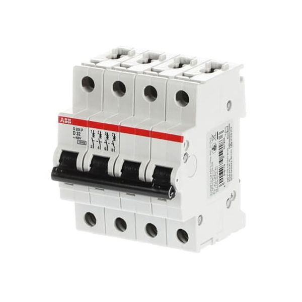 S204P-D32 Miniature Circuit Breaker - 4P - D - 32 A image 3