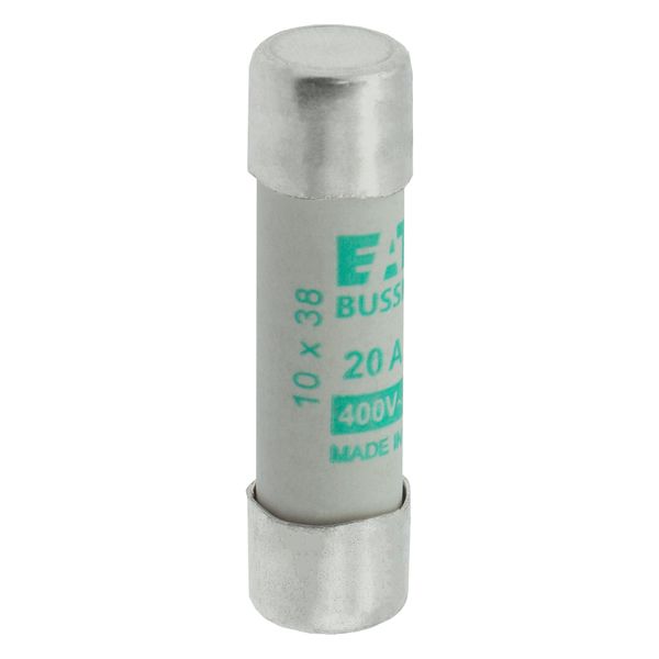 Fuse-link, LV, 20 A, AC 400 V, 10 x 38 mm, aM, IEC image 21