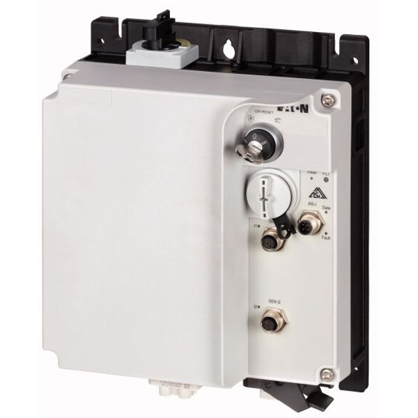 DOL starter, 6.6 A, Sensor input 2, 230/277 V AC, AS-Interface®, S-7.4 for 31 modules, HAN Q4/2, with manual override switch image 3