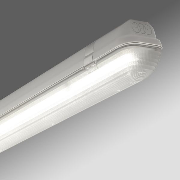 Linda LED 1x24W NOT 1h, 4000K, 3914lm, IP65, grey, l=1270mm image 1