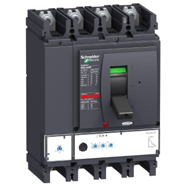 circuit breaker ComPact NSX630N, 50 kA at 415 VAC, MicroLogic 2.3 trip unit 630 A, 4 poles 4d image 2