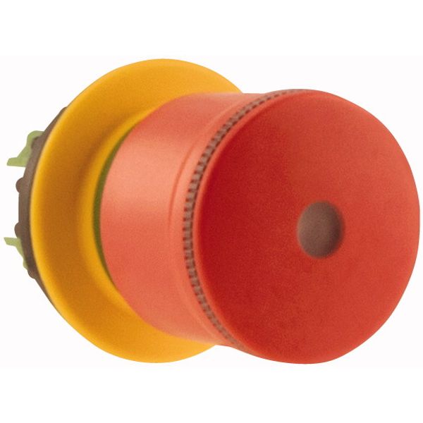 Emergency stop/emergency switching off pushbutton, RMQ-Titan, Mushroom-shaped, 30 mm, Illuminated with LED element, Pull-to-release function, Red, yel image 5