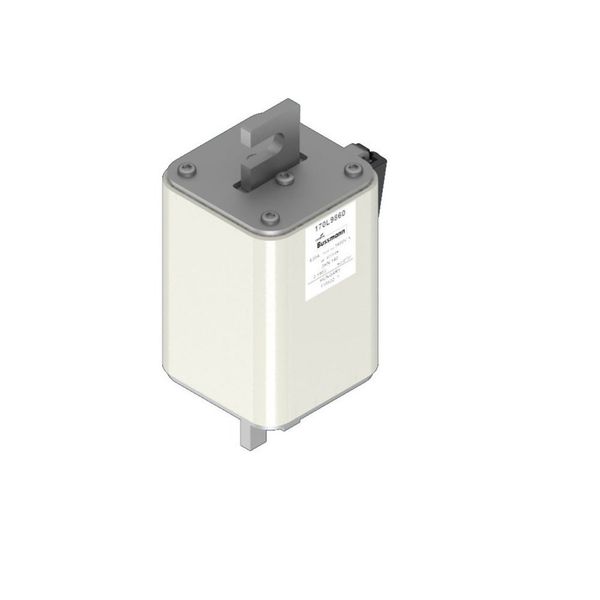 Fuse-link, high speed, 630 A, AC 1600 V, Size 3, 74 x 92 x 171 mm, aR, IEC, single indicator image 13