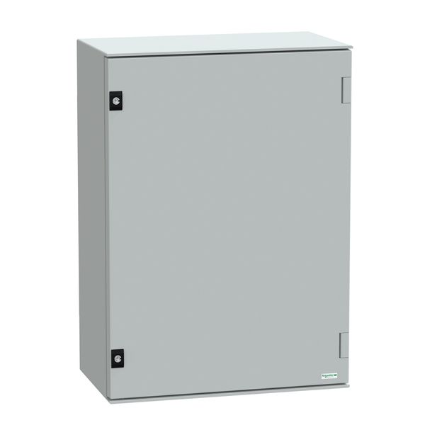 wall-mounting enclosure polyester monobloc IP66 H747xW536xD300mm image 1