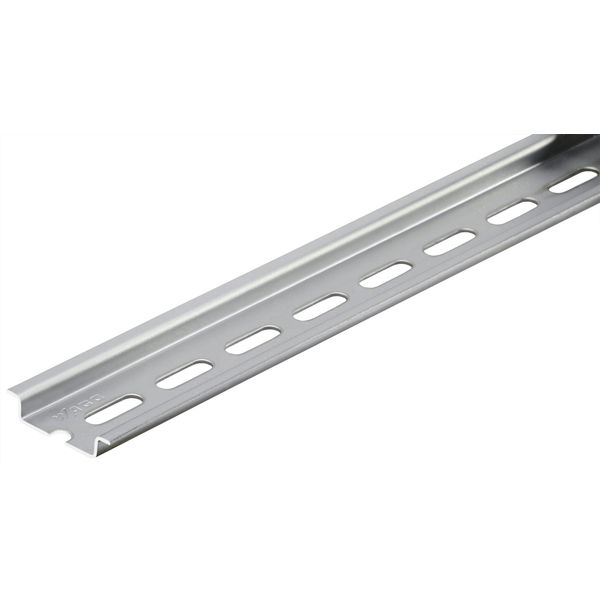 210-115 Steel carrier rail; 35 x 7.5 mm; 1 mm thick image 1