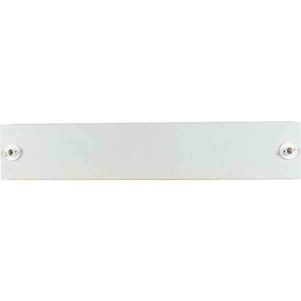 Front plate, for HxW=150x1000mm, blind, white image 3