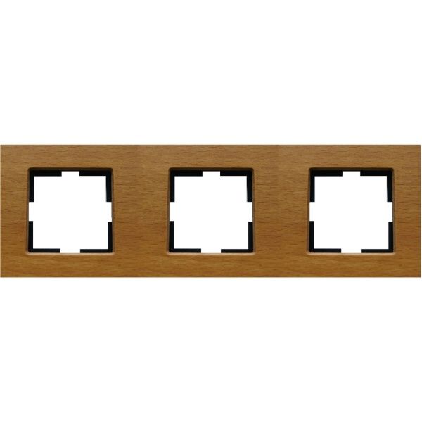 Novella Accessory Wooden - Oak Three Gang Frame image 1