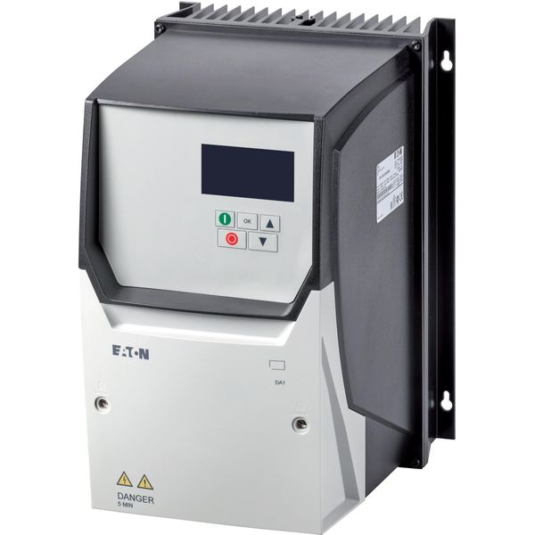 Variable frequency drive, 400 V AC, 3-phase, 14 A, 5.5 kW, IP66/NEMA 4X, Radio interference suppression filter, OLED display image 3