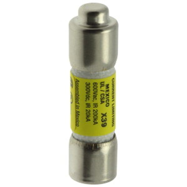 Fuse-link, LV, 0.5 A, AC 600 V, 10 x 38 mm, CC, UL, time-delay, rejection-type image 15