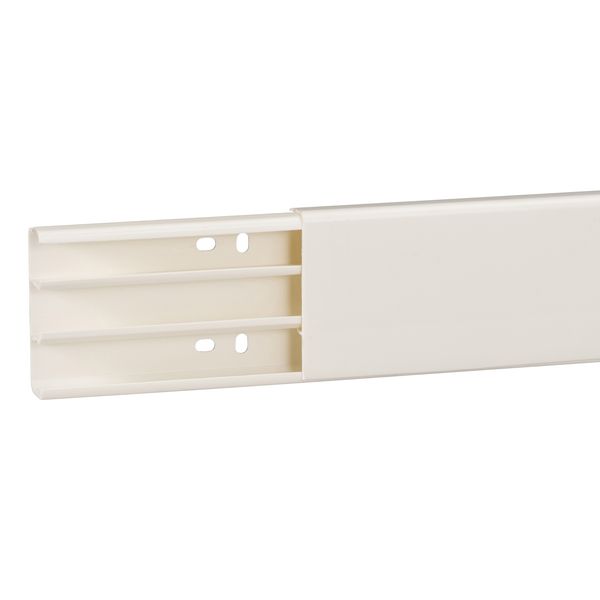 Ultra - skirting trunking - 70 x 20 mm - PVC - white - 2 m image 3