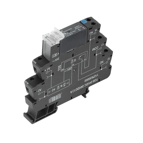 Solid-state relay, 24 V DC ±20 %, Free-wheeling diode, Reverse polarit image 1