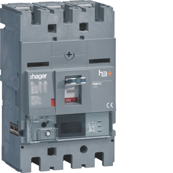 Moulded Case Circuit Breaker h3+ P250 Energy 3P3D 160A 25kA FTC image 1