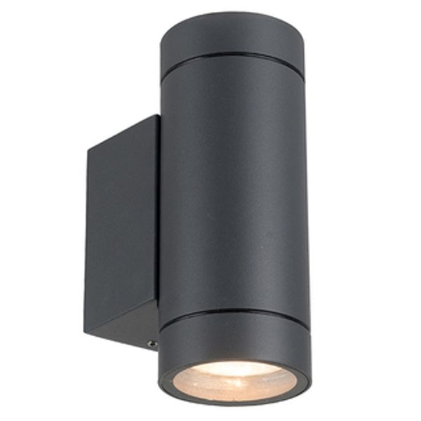 Outdoor Light without Light Source - wall light Nubia - 2xGU10 IP44  - Anthracite image 1