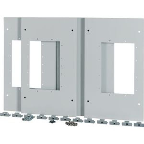 Plug-in plate for 3xIZMX16, W=800mm, grey image 2