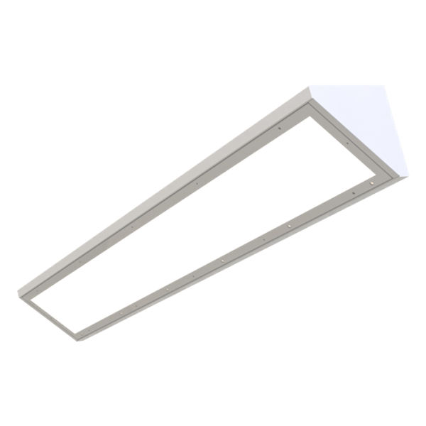 ARX Anti-Ligature CCT Cornice 1500mm Switch Dim Self-Test Emergency Wh image 1