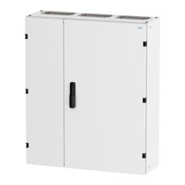 Wall-mounted enclosure EMC2 empty, IP55, protection class II, HxWxD=950x800x270mm, white (RAL 9016) image 1
