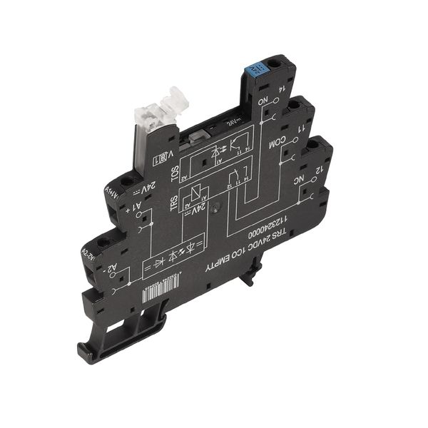 Relay socket, IP20, 24…230 V UC ±10 %, Rectifier, 1 CO contact , 10 A, image 1