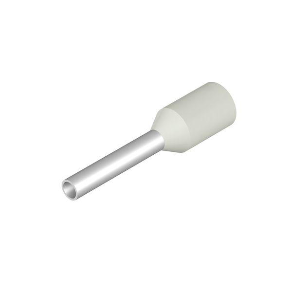 Wire end ferrule, Standard, 0.75 mm², Stripping length: 10 mm, white image 3