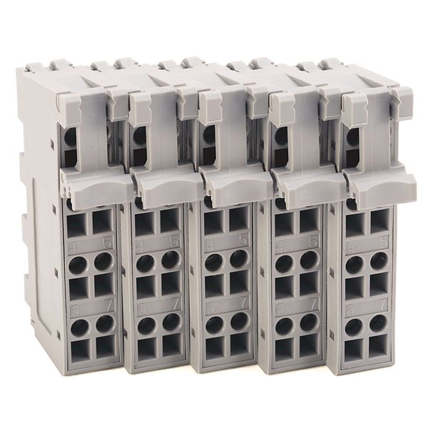 Terminal Block, Removable, 8 Pole, Open Style image 1