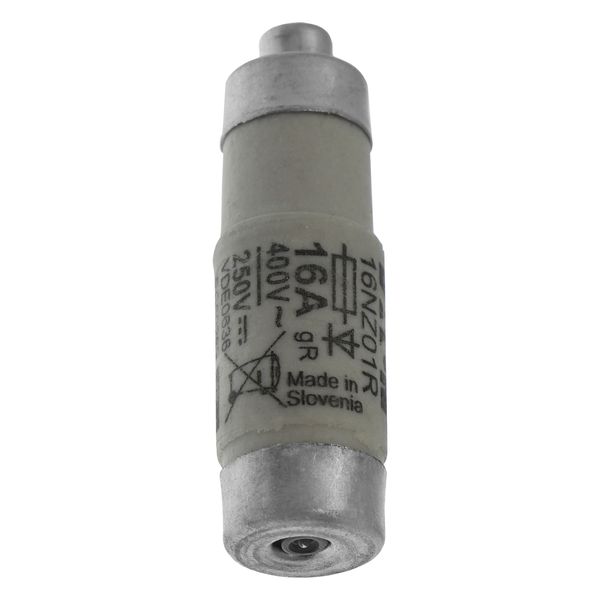 Fuse-link, LV, 16 A, AC 400 V, D01, aR, IEC, ultra rapid image 21