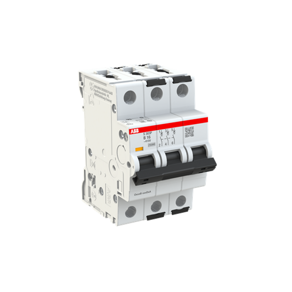 S303P-B16 Miniature Circuit Breaker - 3P - B - 16 A image 1