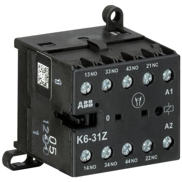 K6-31Z-02 Mini Contactor Relay 42V 40-450Hz image 2