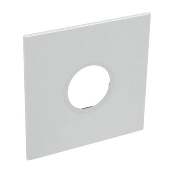 American and South African standard plate Arteor round version 2 modules for 4''x4'' box - soft alu image 1