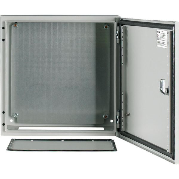 Wall enclosure with mounting plate, HxWxD=400x400x200mm image 10