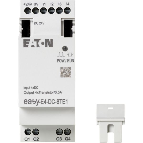 I/O expansion, For use with easyE4, 24 V DC, Inputs expansion (number) digital: 4, screw terminal image 5
