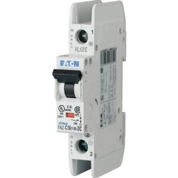 Miniature circuit breaker (MCB), 20 A, 1p, characteristic: C, DC image 5