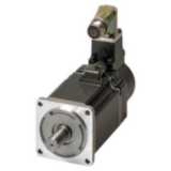 1SA AC servo motor, 200 W, 230 VAC, 3000 rpm, 0.637 Nm, absolute encod image 3