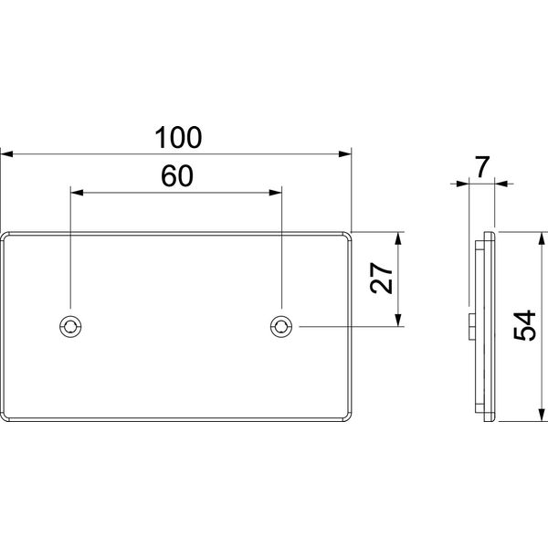 SL BL blind cws Blanking cover SL 9001 image 2