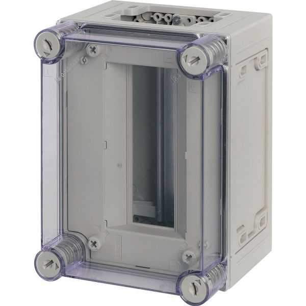 MCB enclosure, IP65, mounting rail vertical, HxWxD=250x187.5x175mm image 4