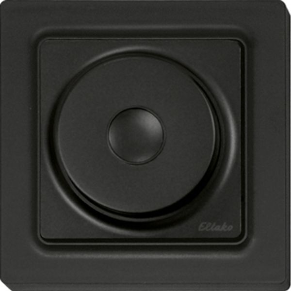 Wireless rotary switch in E-Design55, anthracite mat image 1