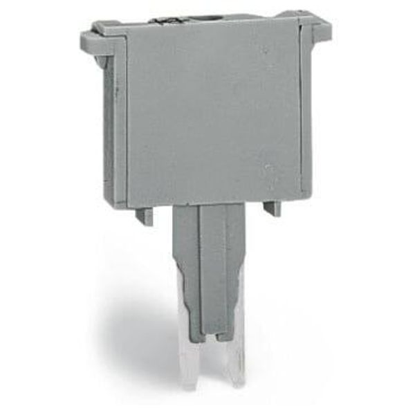 280-801/281-939 Component plug; 2-pole; with 2K1 resistor; 5 mm wide; gray image 1