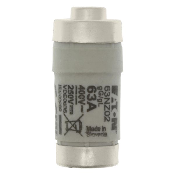 Fuse-link, LV, 63 A, AC 400 V, D02, gL/gG, IEC, time-delay image 8