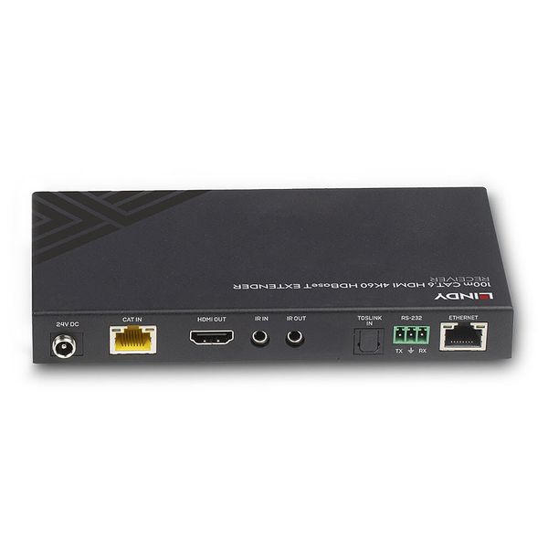 100m Cat.6 HDMI 4K60, Audio, IR & RS-232 HDBaseT Receiver Extend HDMI® resolutions up to 100m via HDBaseT image 2