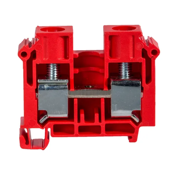 Rail-mounted screw terminal block ZSG1-35.0c red image 1