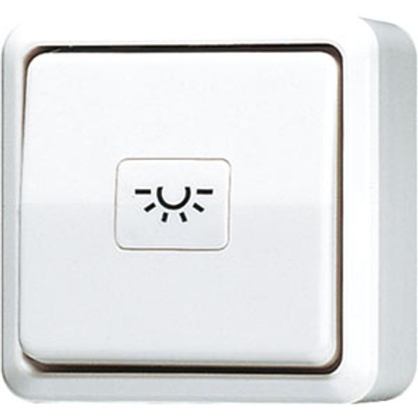 1-gang push-button 10 AX / 250 V ~ 631AWW image 2