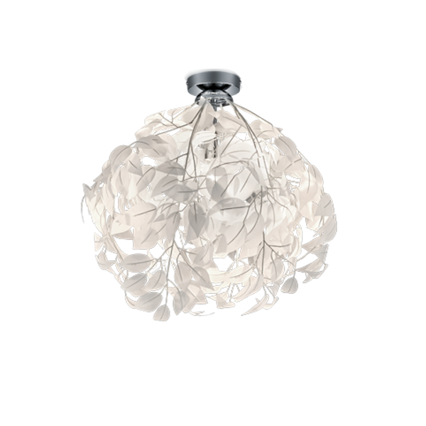 Leavy ceiling lamp 38 cm E27 white image 1