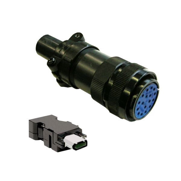 encoder connector kit, MIL connection for BCH2.H/.M/.R - 100/130/180mm, CN2 plug image 3