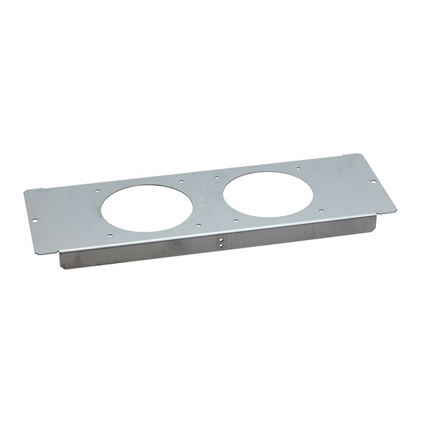 Actassi - ventilation plate with 2 cut-outs with fan image 1