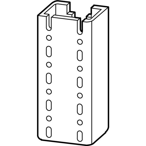 Mounting frame profile, vertical / center, L=2075mm image 1