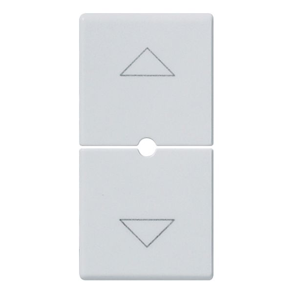 2 half buttons 1M arrows symbol Silver image 1