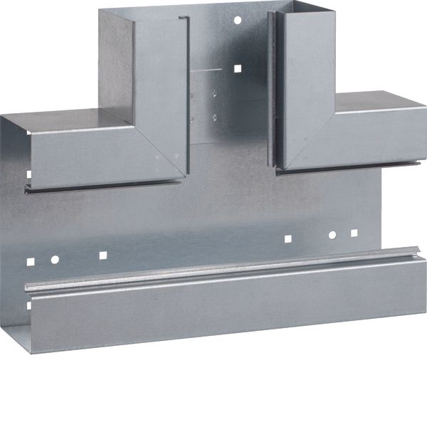 T-piece of base profile for BRS 85x170mm lid 80mm of sheet steel galva image 1
