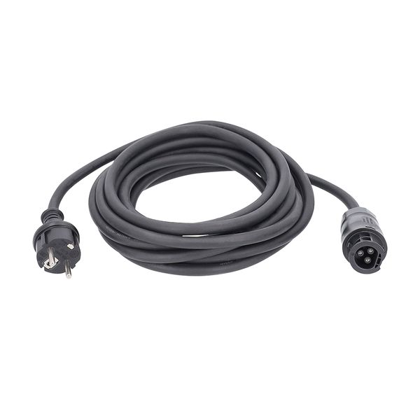 Extension cord5m H07RN-F 3G1,5, black1st side: 2P+E plug IP442nd. Side: betteri coupler BC01 2P+EIn polybag with label IP44 image 1